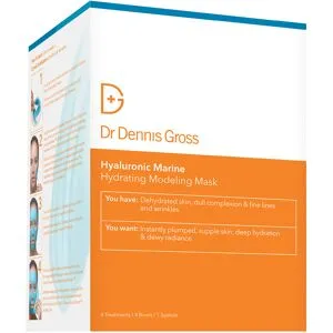 Dr Dennis Gross Hyaluronic Marine Hydrating Modeling Mask 4 St, En Månads Användning - Babyface.Se
