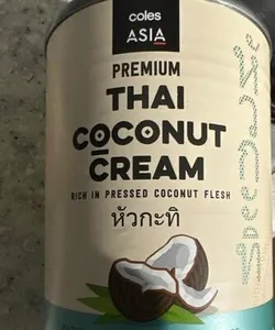 Coles coconut cream
