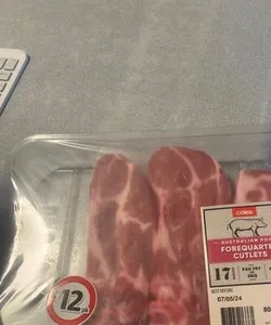 Coles Forequarter Cutlet