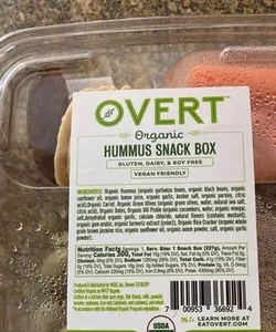 Hummus snack box