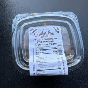 Protein Chocolate Rice Pudding