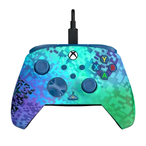 PDP Rematch Wired Controller - Glitch Green