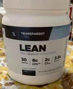 Transparent Labs Lean Pre-Workout