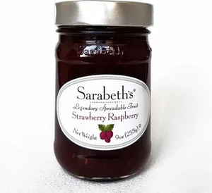 Legendary strawberry raspberry spreadable fruit