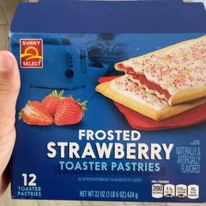 frosted strawberry toaster pastries