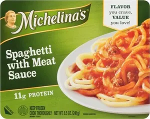 Authentico spaghetti with meat sauce frozen meal