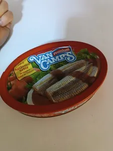 Pescado en conserva en salsa de tomate