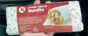 Circle K Steak House Burrito