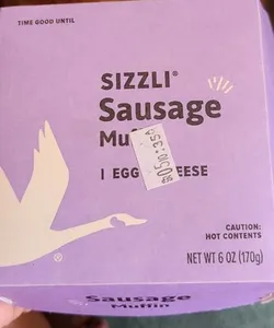 Sizzi sausage muffin