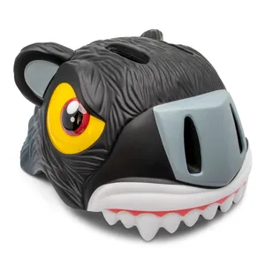 Crazy Safety - Panther Bicycle Helmet - Black (4