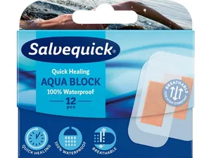 Plåster SALVEQUICK Aqua block 12/fp
