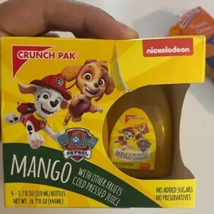 Paw patrol mango with other fruits cold pressed juice
