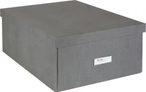 Förvaringsbox Katrin canvas gr