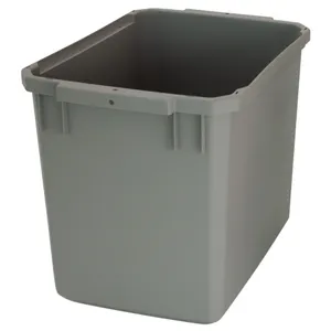 PLASTKÄRL 25 L GRÅ LIVSMEDELSG