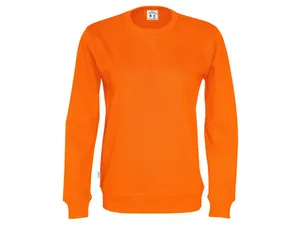 Sweatshirt Crew Neck hr GOTS orange 2XL