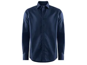 Skjorta BERKELEY Plainton reg marin L