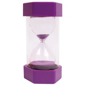 Stort timglas 15 min, lila