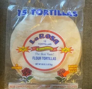 La Rosa Flour Tortilllas