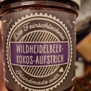 wildheidelbeer Kokos auftrisch