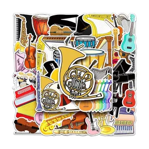 Klistermärken - Musikinstrument - 50 st