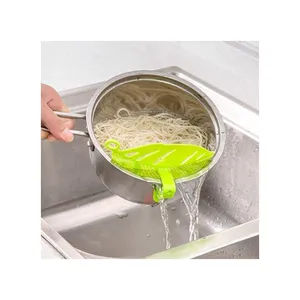 Lövformat Köksredskap för Avhällning - Grön