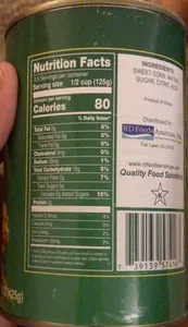 Whole kernel sweet corn