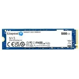 Kingston NV3 - SSD - 500 GB - inbyggd - M.2 2280 - PCIe 4.0 x4 (NVMe)