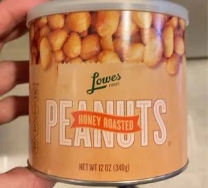Honey roasted peanuts