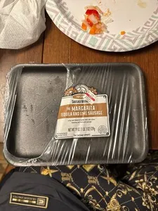 The margarita, tequila and lime sausage