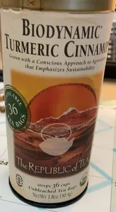 Biodynamic Turmeric Cinnamon Tea
