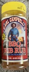 BBQ rib rub