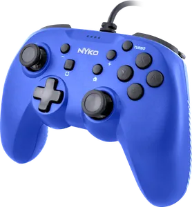 Nyko Prime Wired Controller - Blue For Switch