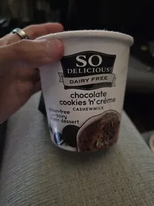 Cashewmilk Non-Dairy Frozen Dessert Chocolate Cookies N Cream