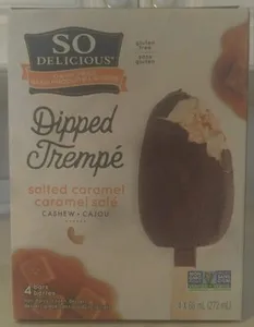 Dipped Salted Caramel Cashewmilk Bar