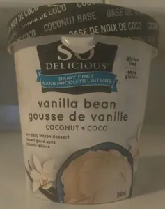 Coconut Milk Non-Dairy Frozen Dessert Vanilla Bean