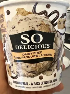 Coconut Milk Non-Dairy Frozen Dessert Gluten Free Cookie Dough