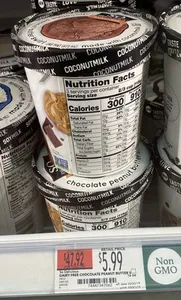 Coconut Milk Non-Dairy Frozen Dessert Chocolate Peanut Butter Swirl