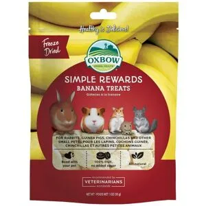 Oxbow Simple Rewards Banana Treats 30 G