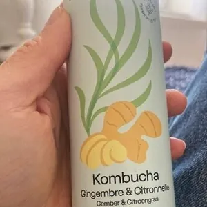 Kombucha gingembre & citronnelle