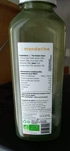 Jus de fruits et légumes pressés bio