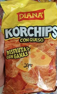 Korn chips con queso