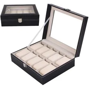 Otego Lyxig Klockbox / Klocklåda / Urbox / Urboxs för 10 klockor