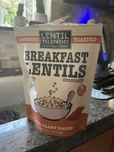 Chocolate Breakfast Lentils