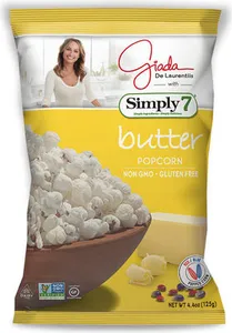 Simply butter popcorn