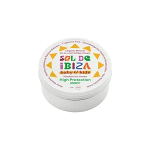 Sol De Ibiza Organiskt mineral allt-i-ett Holiday Kräm SPF 30, 100 g Barn och nyfödda