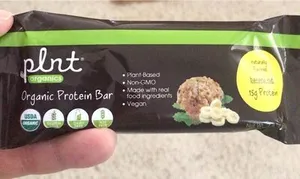 plnt organic protein bar