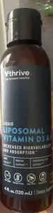 Liquid Liposomal Vitamins D & K2