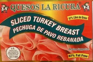 Sliced turkey breast