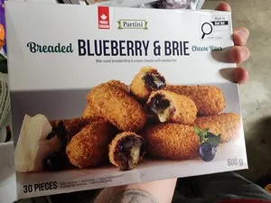 Breaded Blueberry & Brie Cheese Bites