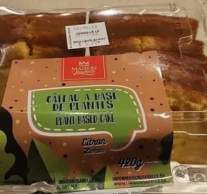 Gâteau à base de plantes